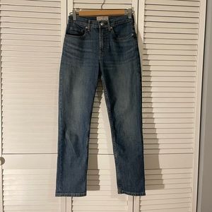 Everlane High Waist Straight 25 ankle